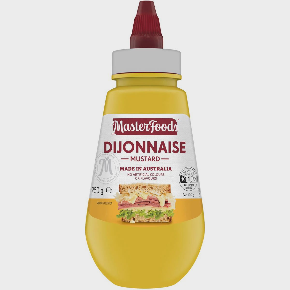 Masterfoods Dijonnaise Smooth & Creamy Mustard 250g