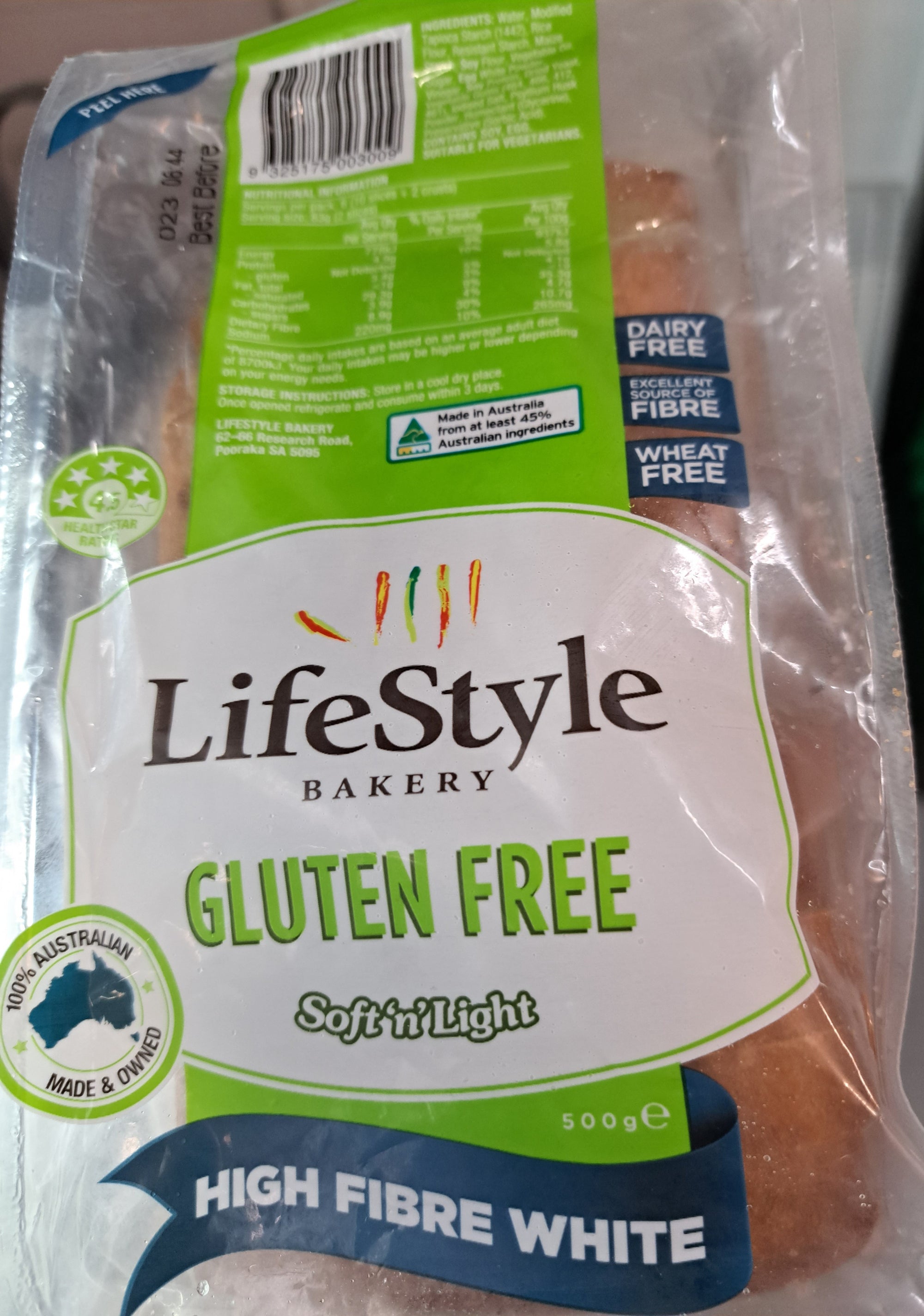 Lifestyle Bakery Gluten Free White Bread