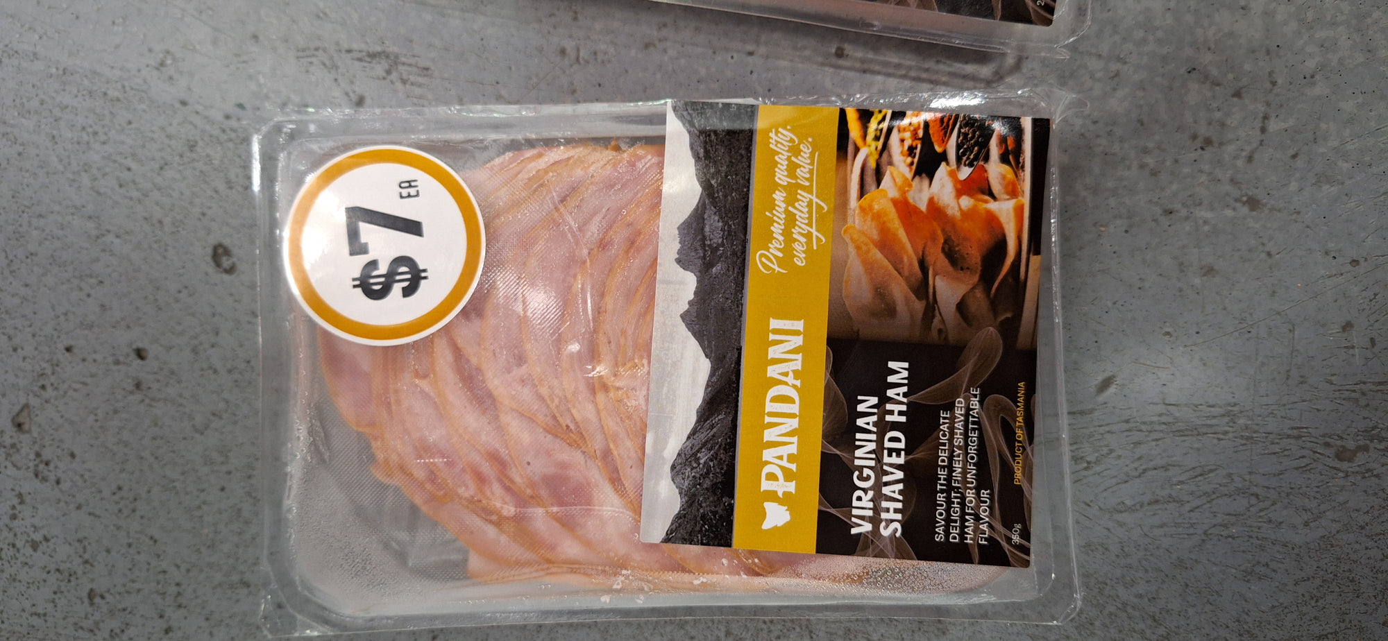 Pandani Virginian Ham Shaved 350g