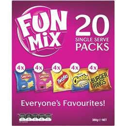 Smith's Chips Multipack Fun Mix 20pk