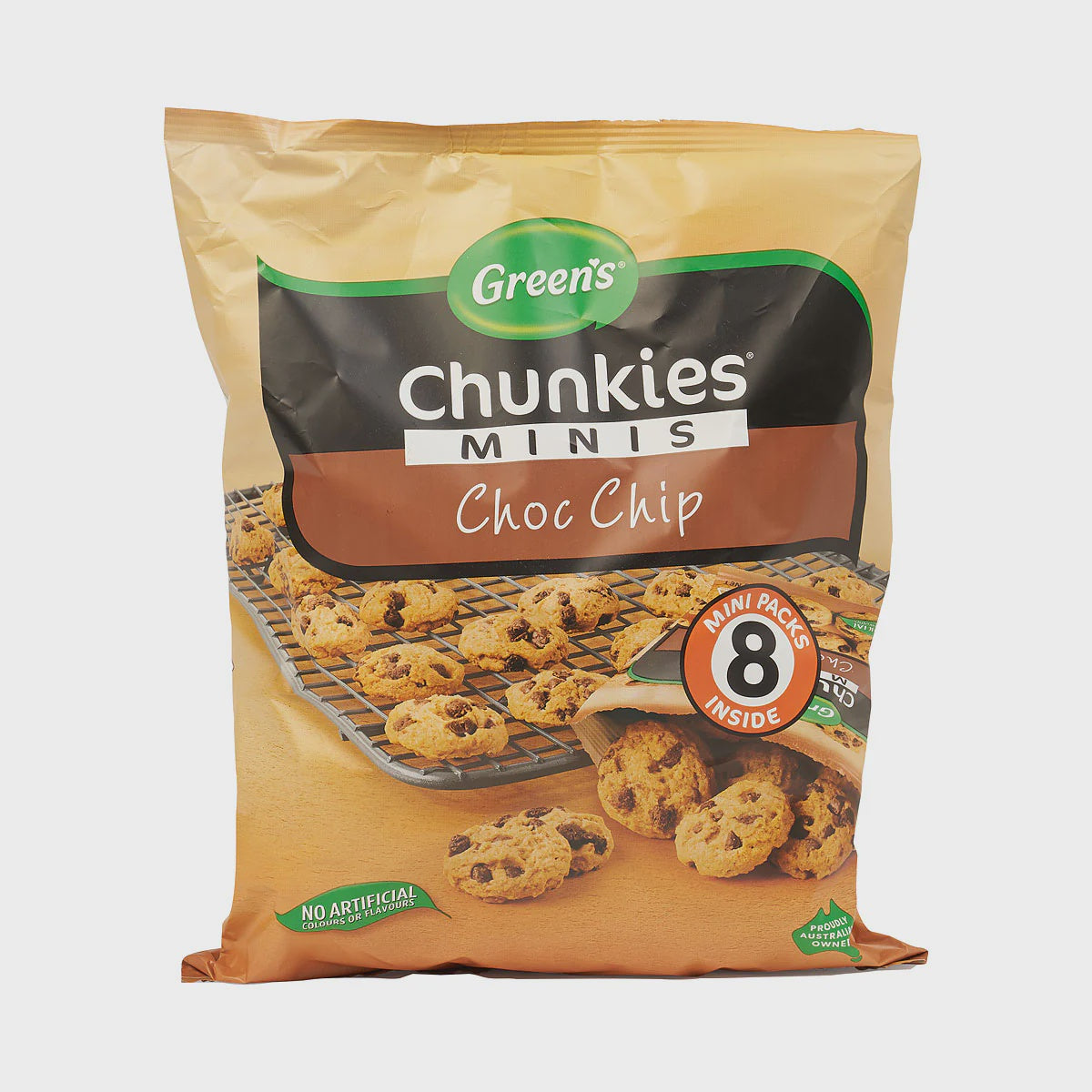 Green's Chunkies Mini Choc Chip 8pk