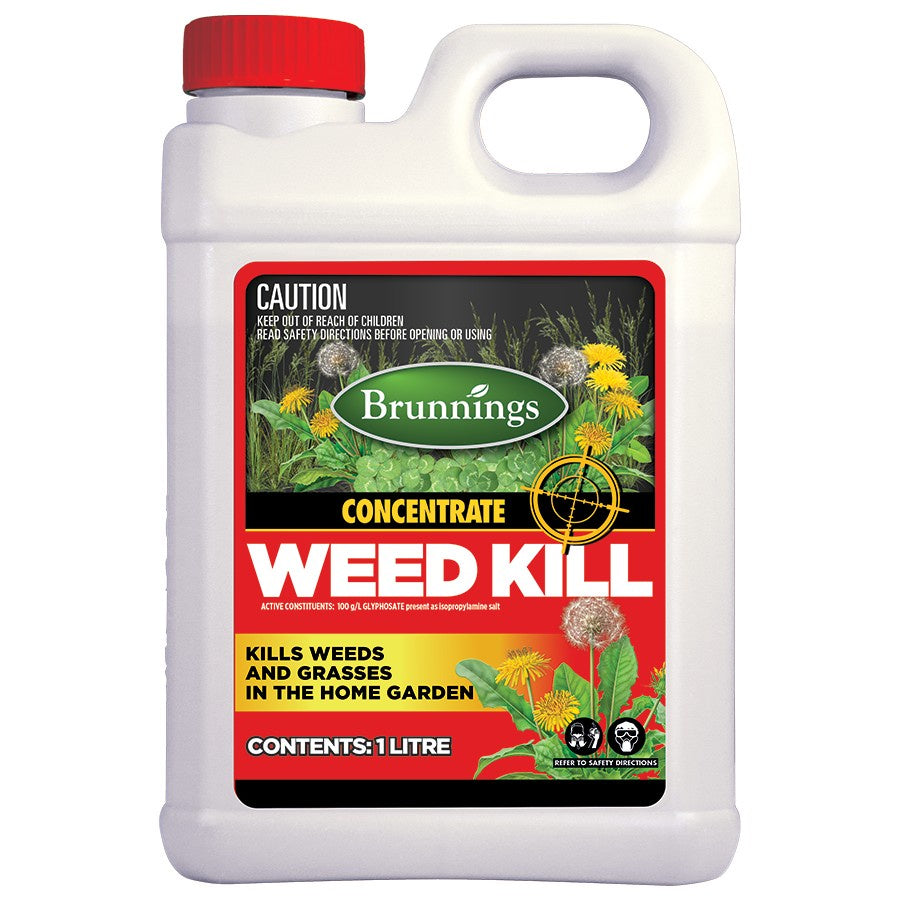 Brunnings Glyphosate Weed Kill 1L