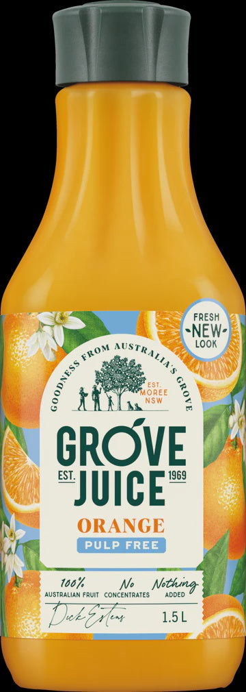 Grove Juice Orange Pulp Free 1.5 Litre