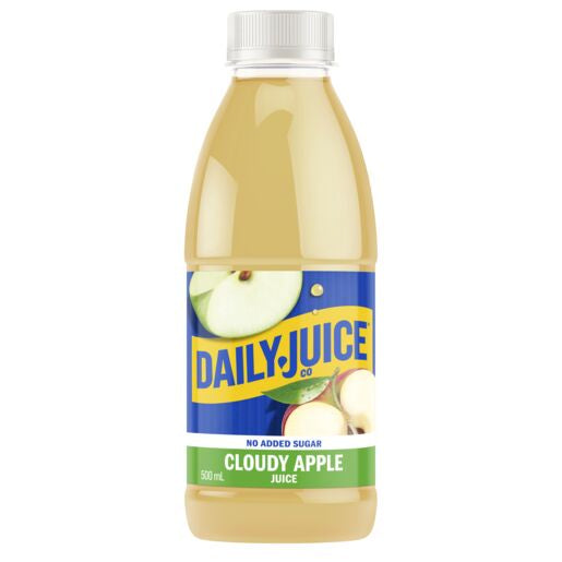 Daily Juice Co Cloudy Apple Juice 500ml