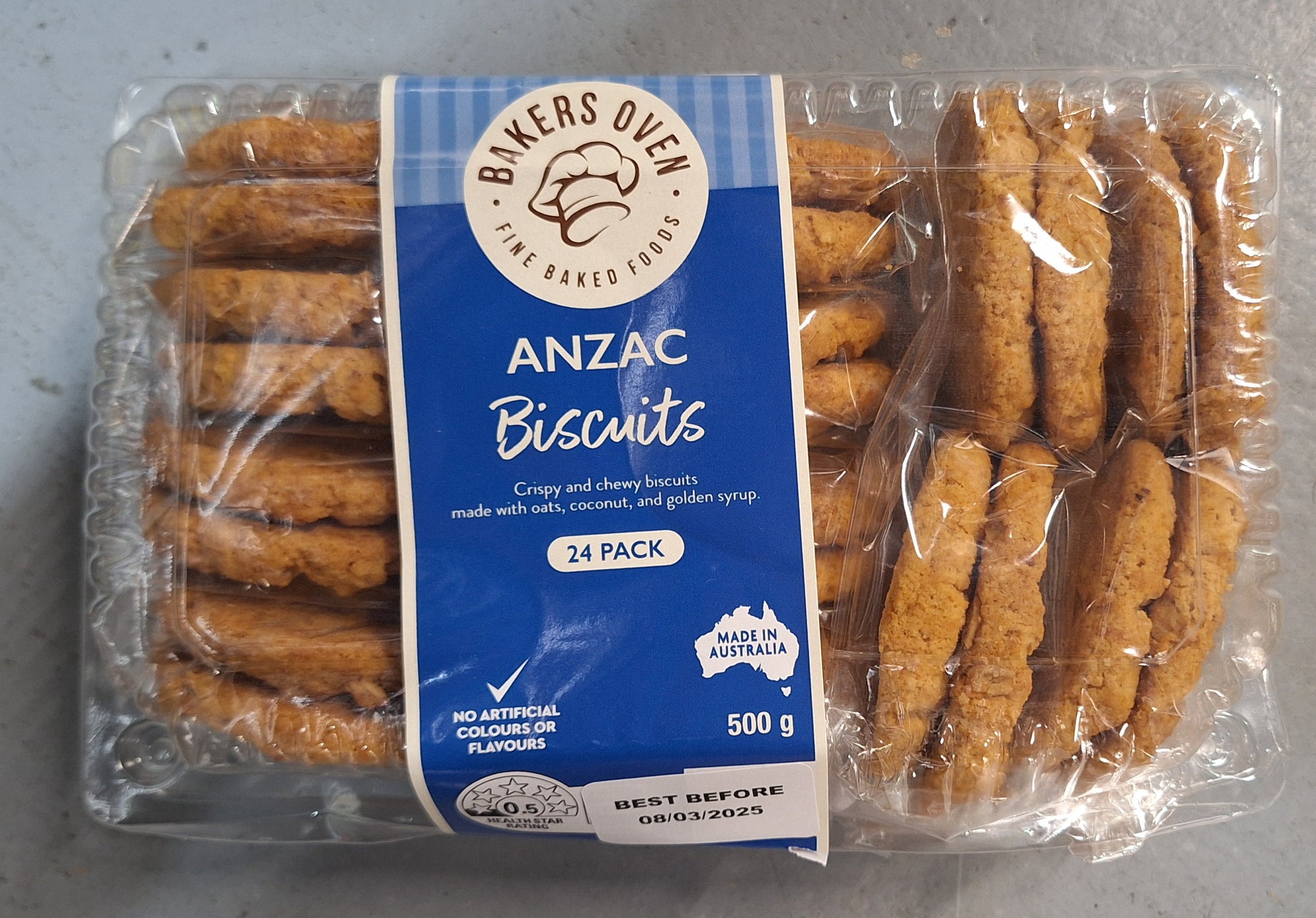 Bakers Oven Anzac Biscuits pk 24