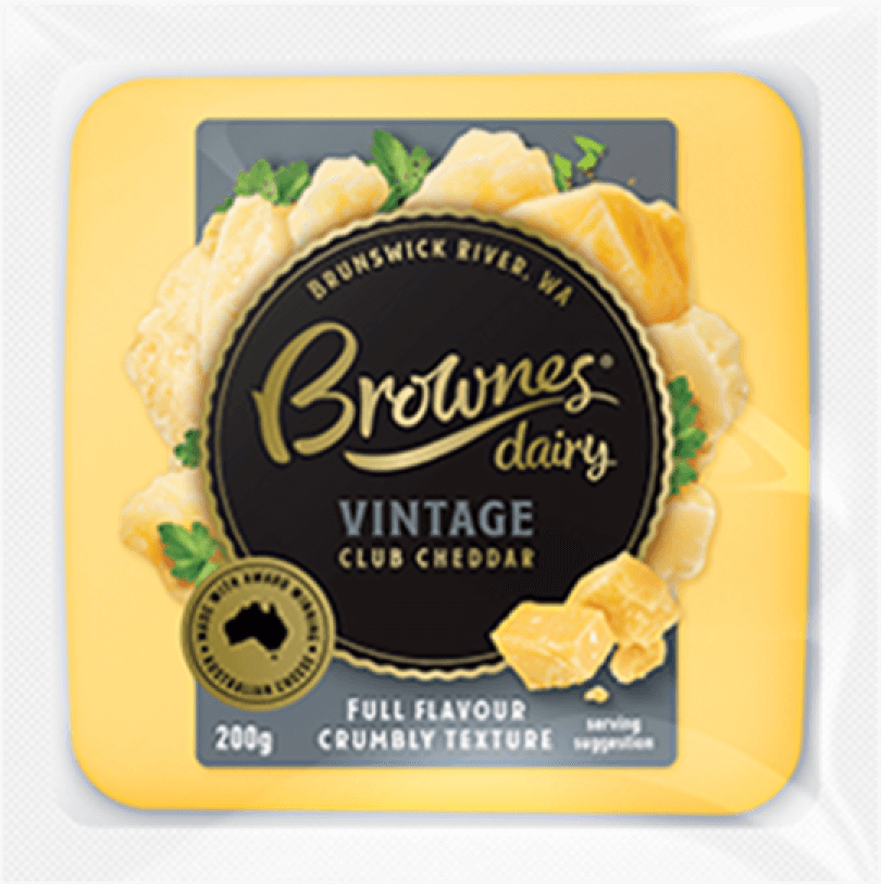 Brownes Club Cheddar Vintage 200g