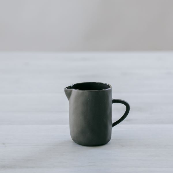 Flax Milk Jug Charcoal