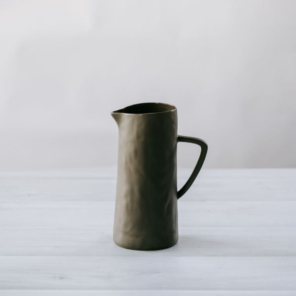 Flax Jug with Handle Khaki