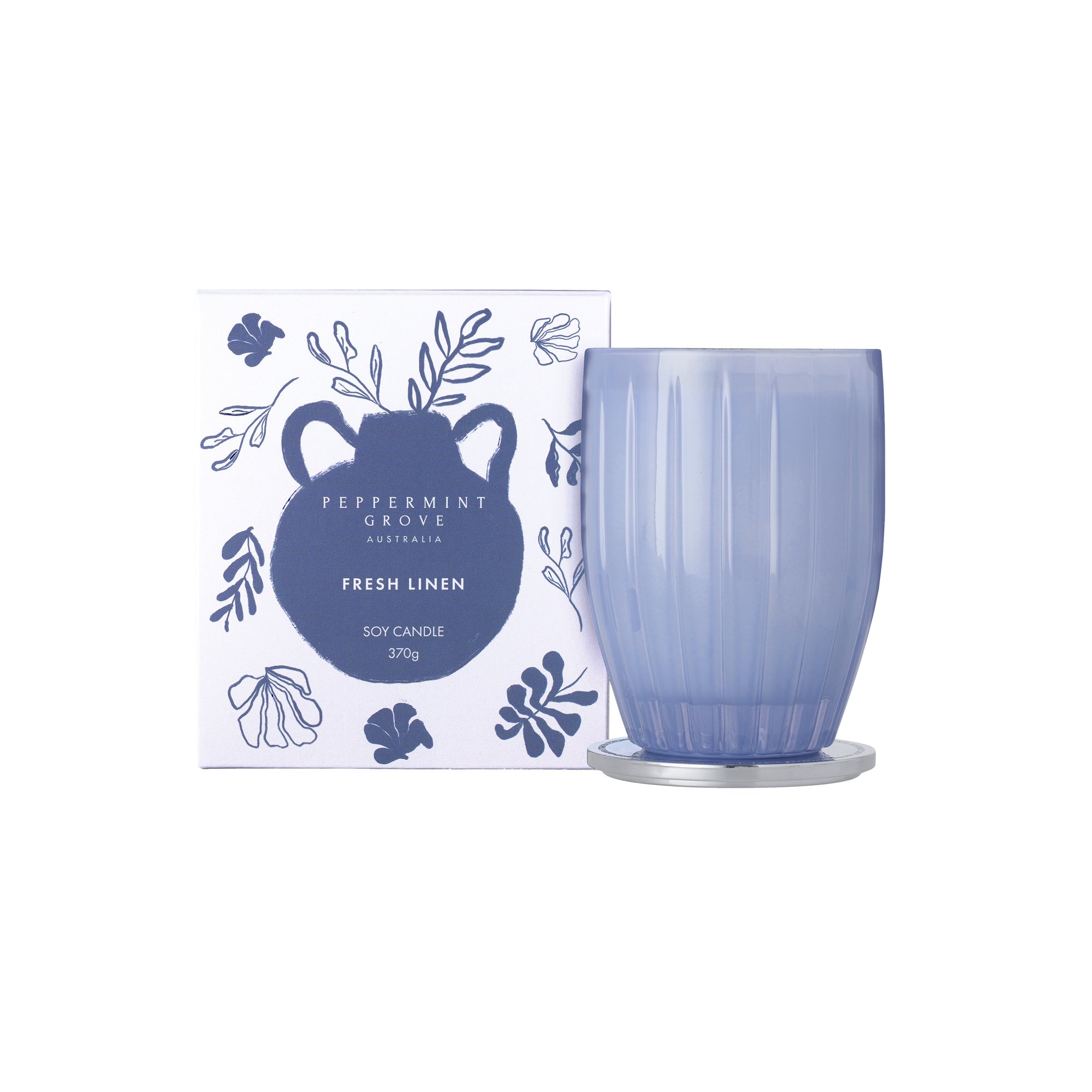 Peppermint Grove Candle 370g Fresh Linen [Ltd Ed.]