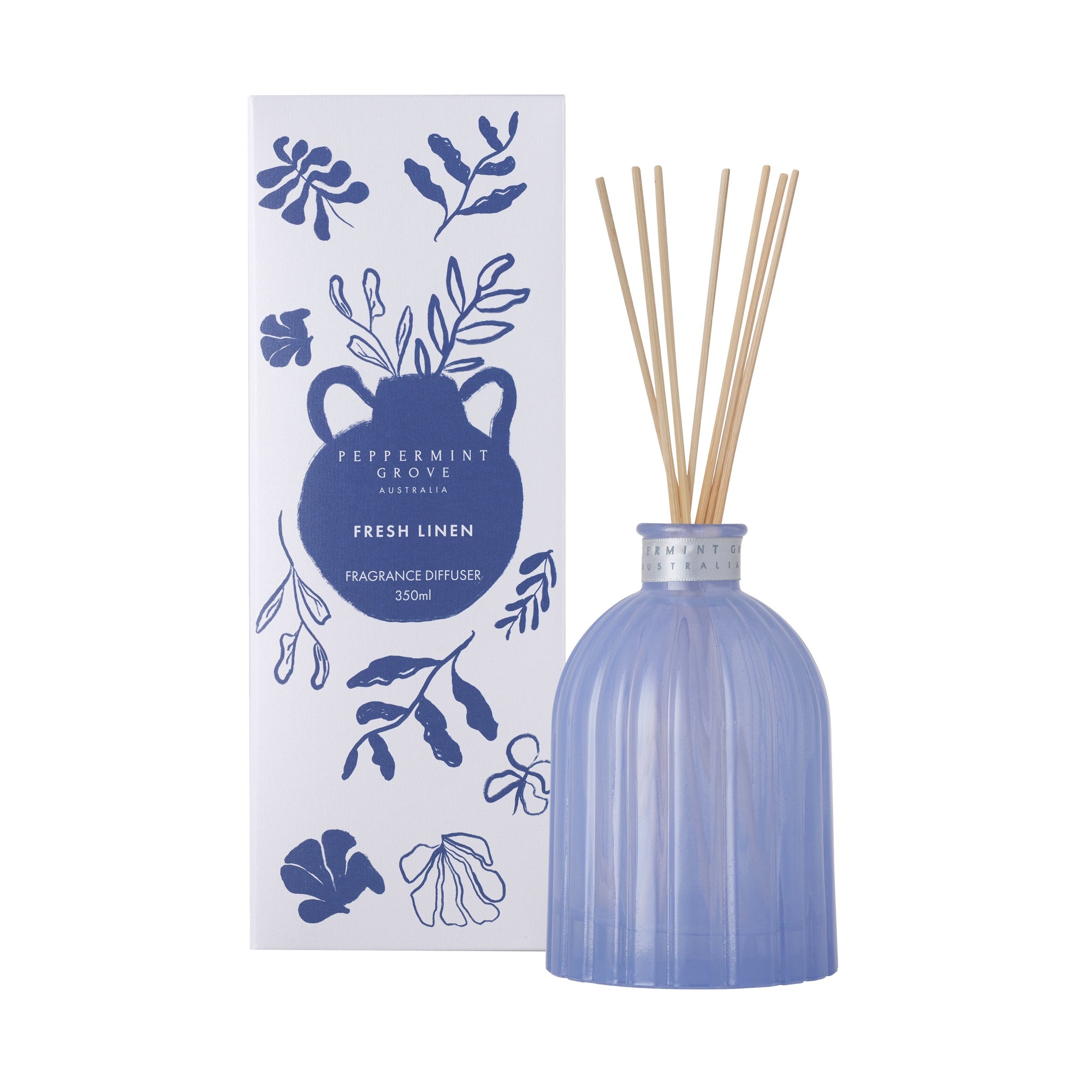 Peppermint Grove Large Diffuser 350ml Fresh Linen Ltd Edition 2