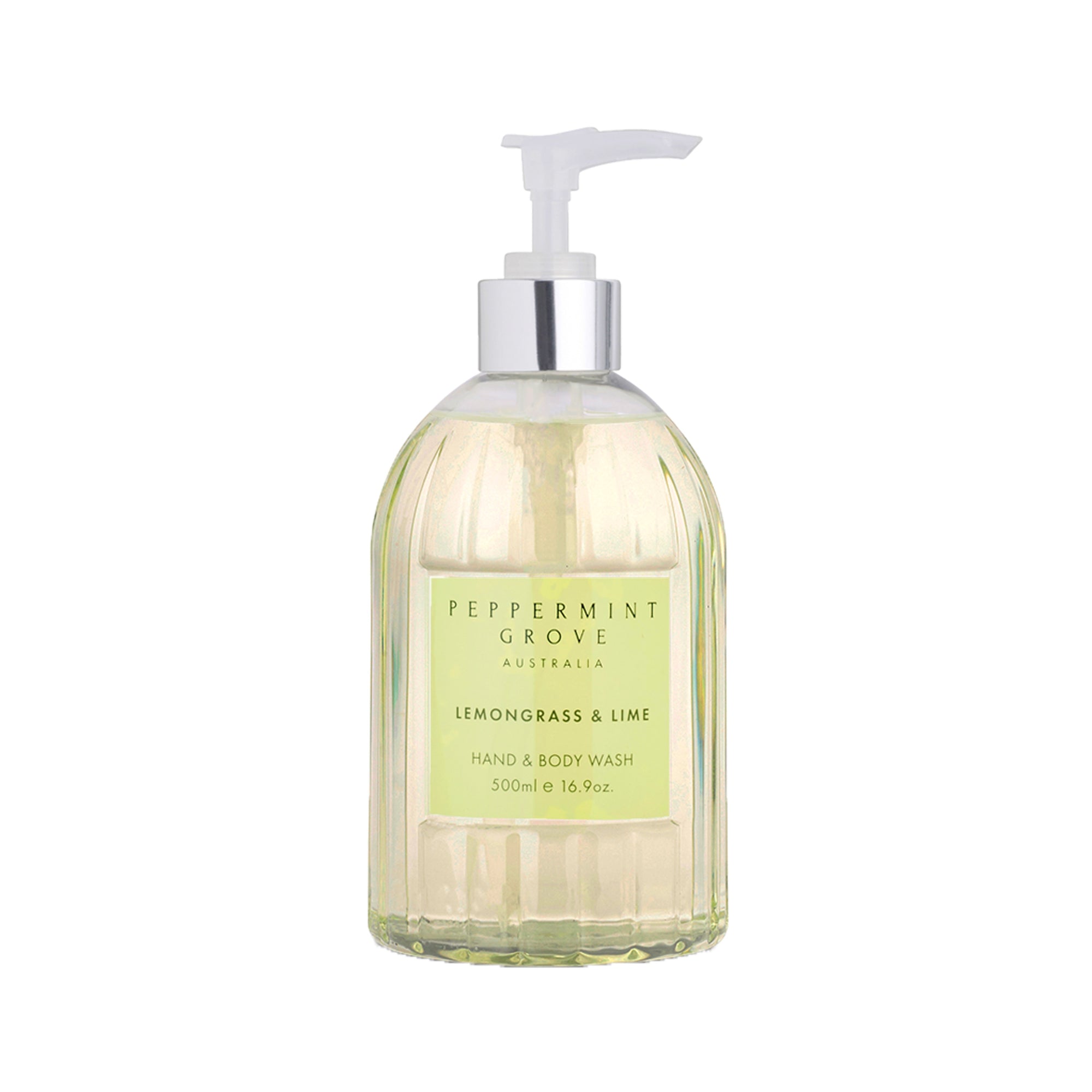 Peppermint Grove Hand & Body Wash 500ml - Lemongrass & Lime