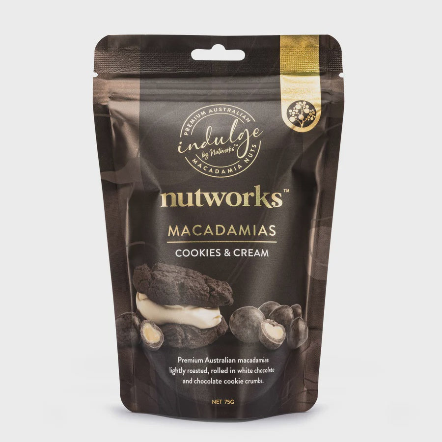 Nutworks Macadamias Cookies & Cream 75g