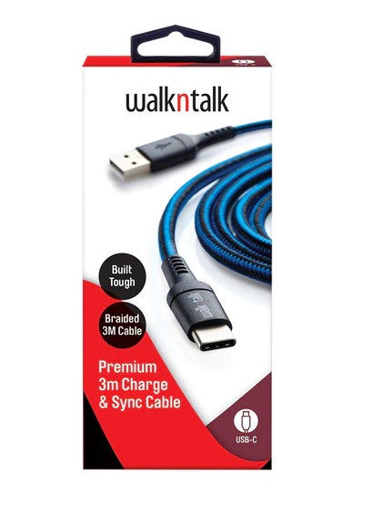 WalkNTalk Charging Cable USB-C 3m