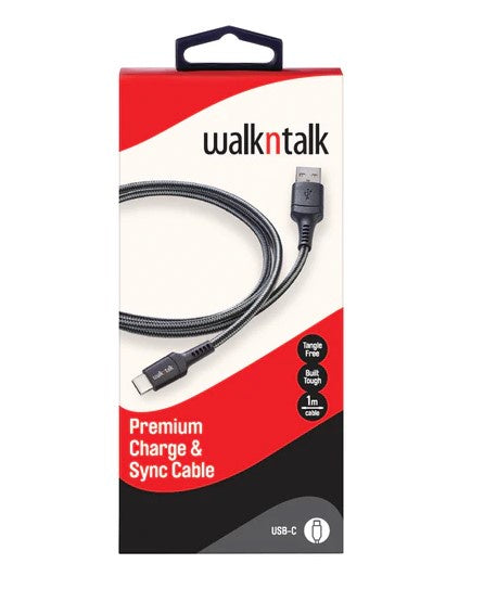 WalkNTalk Charging Cable USB-C 1m