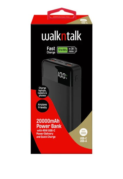 WalkNTalk Power Bank 20000mAh