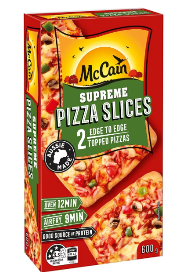 McCain Pizza Slices Supreme 600g