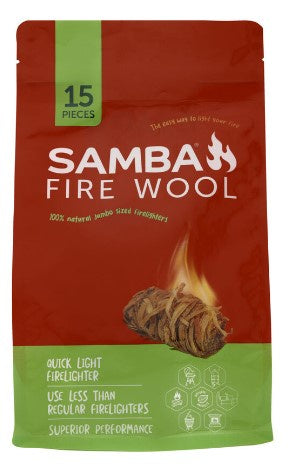 Samba Fire Wool 15 Pack