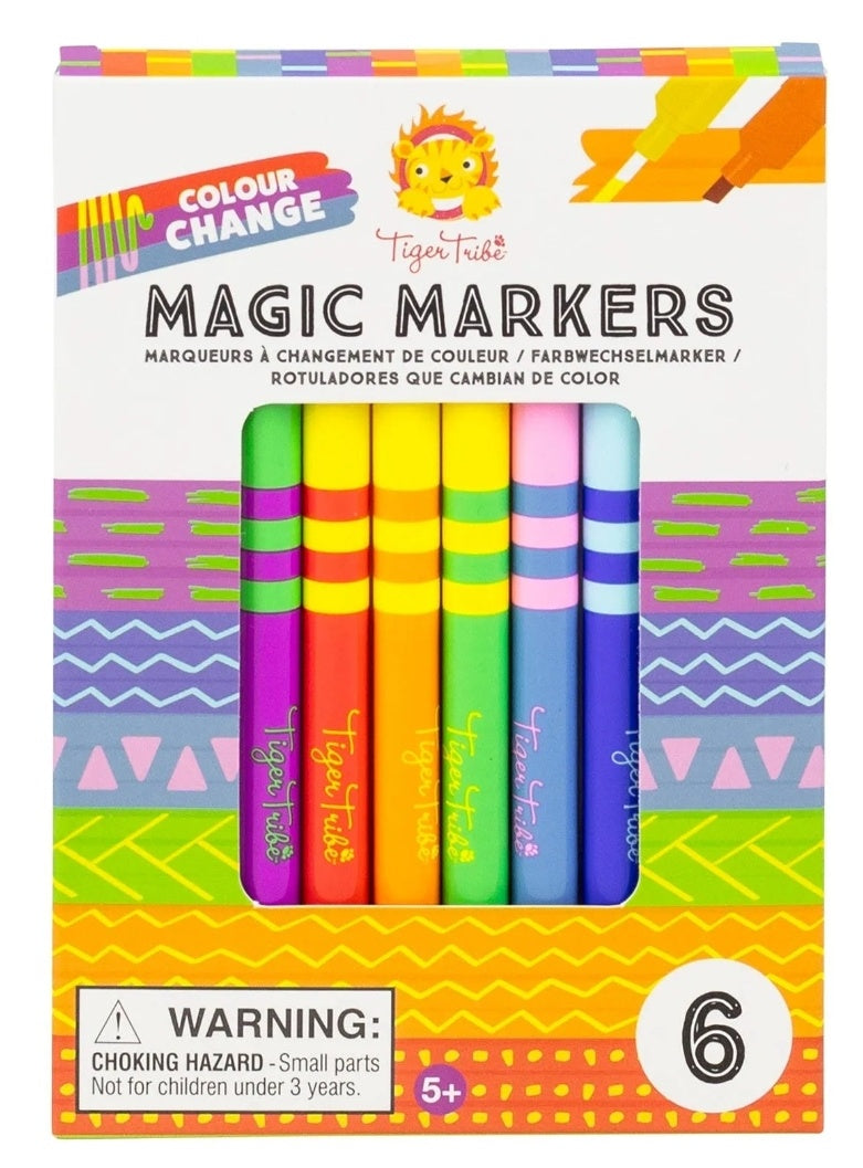 Tiger Tribe Colour Change Magic Markers