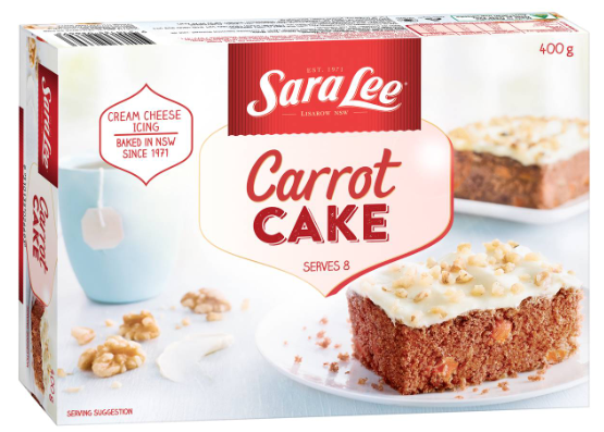 Sara Lee Carrot Cake 400g