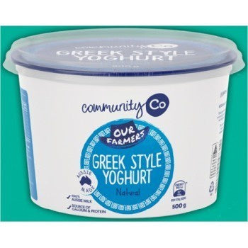 Community Co Greek Style Yoghurt 500g