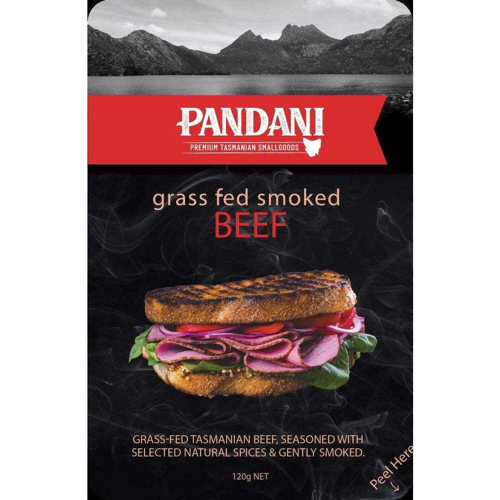 Pandani Grass-Fed Smoked Beef 120g