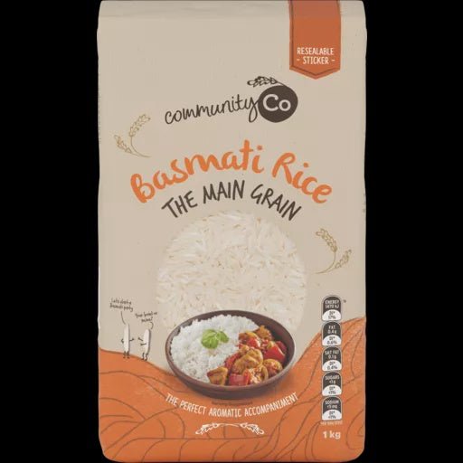 Community Co Basmati Rice Microwave 250g