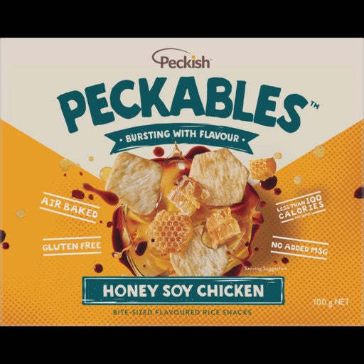 Peckables Peckish Honey Soy Chicken GF 100g