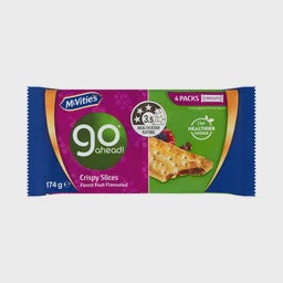 McVitie's Go Ahead Crispy Slices Forest Fruit 4 pk 174g