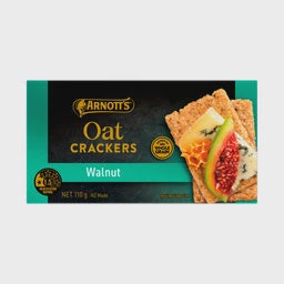 Arnott's Gold Label Seeded Oat & Walnut Crackers110g