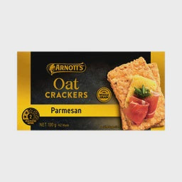 Arnott's Gold Label Seeded Oat & Parmesan Crackers 100g