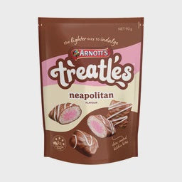 Arnott's Treatles Neapolitan  90g