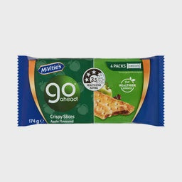 McVitie's Go Ahead Crispy Slices Apple 4 pk 174g