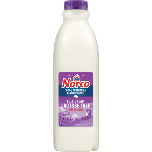 Norco Milk Lactose Free Full Cream 1L