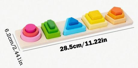 Early Education Children's wooden shape toy