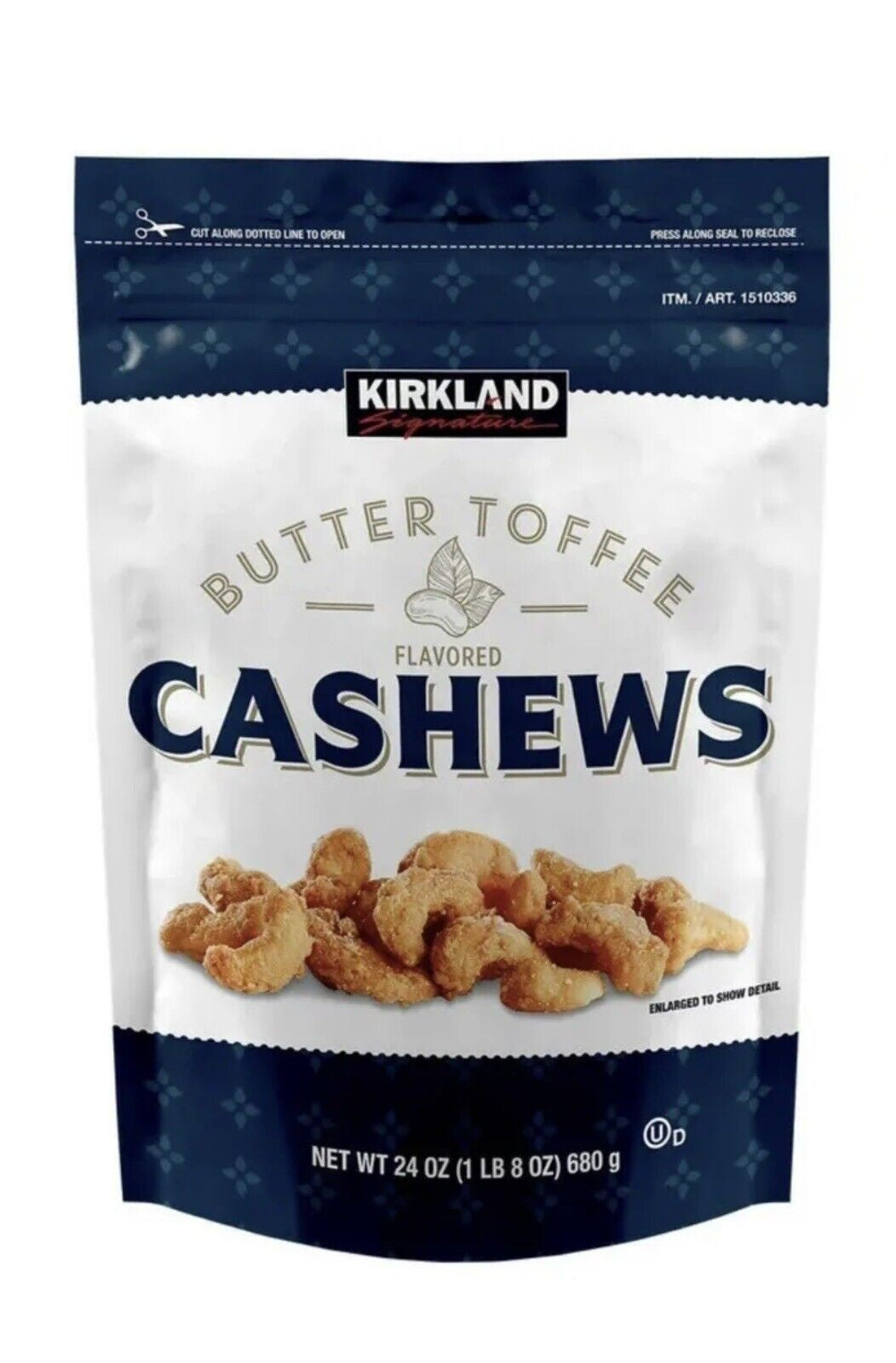 Kirkland Butter Toffee Cashews 680g