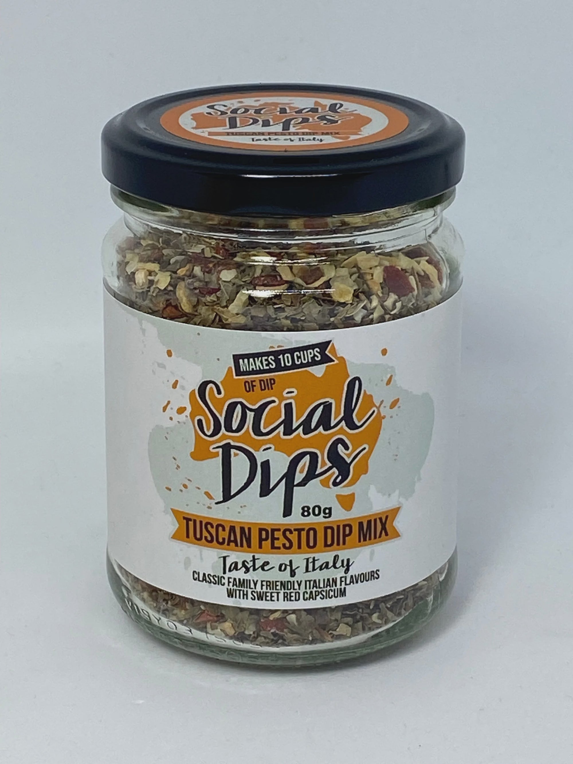 Social Dips Tuscan Pesto Dip Mix 80g