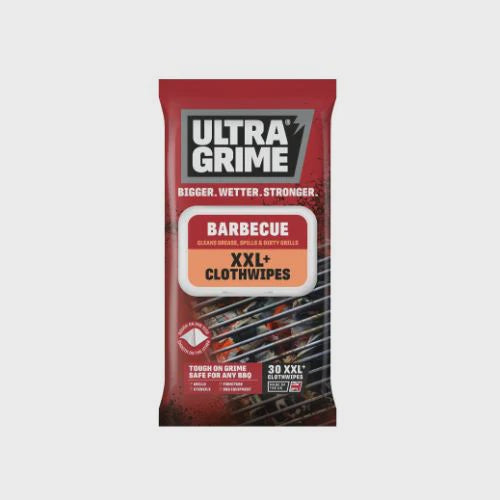 UltraGrime BBQ Clothwipes XXL 30pk