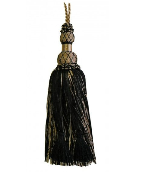 Tassel Black/Gold - 19cm