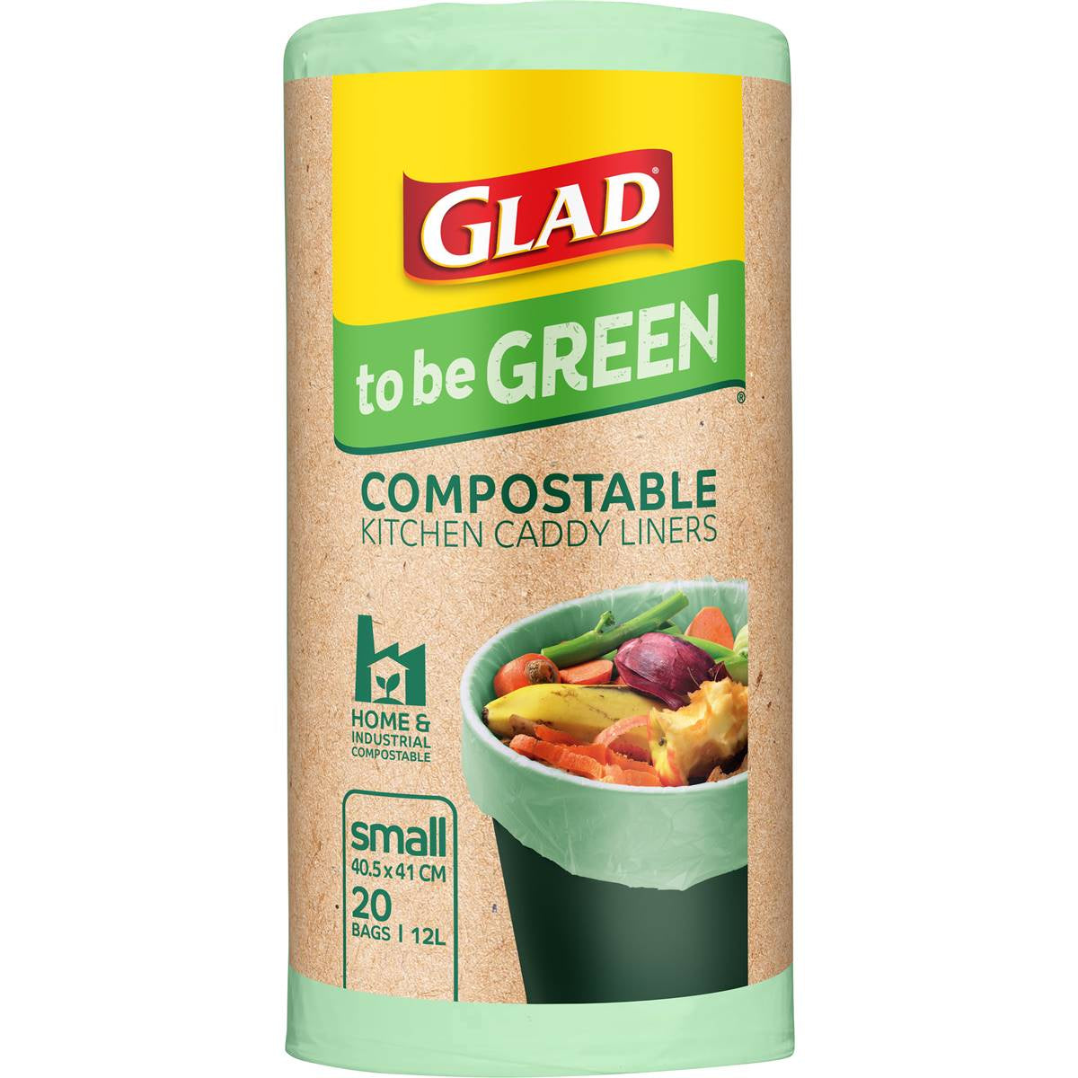 Glad To Be Green Compostable Small 20 Pack