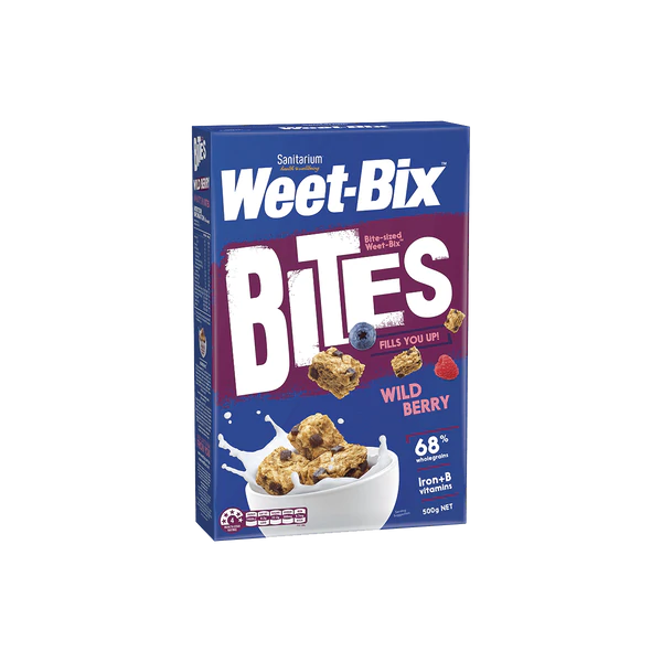 Sanitarium Weet-Bix Bites Wild Berry 500g