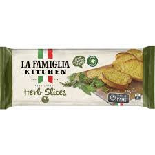 La Famiglia Herb Bread Sliced 270gm