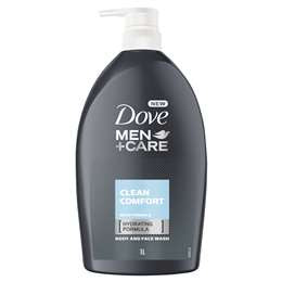 Dove Bodywash Men Care Clean Comfort 1L