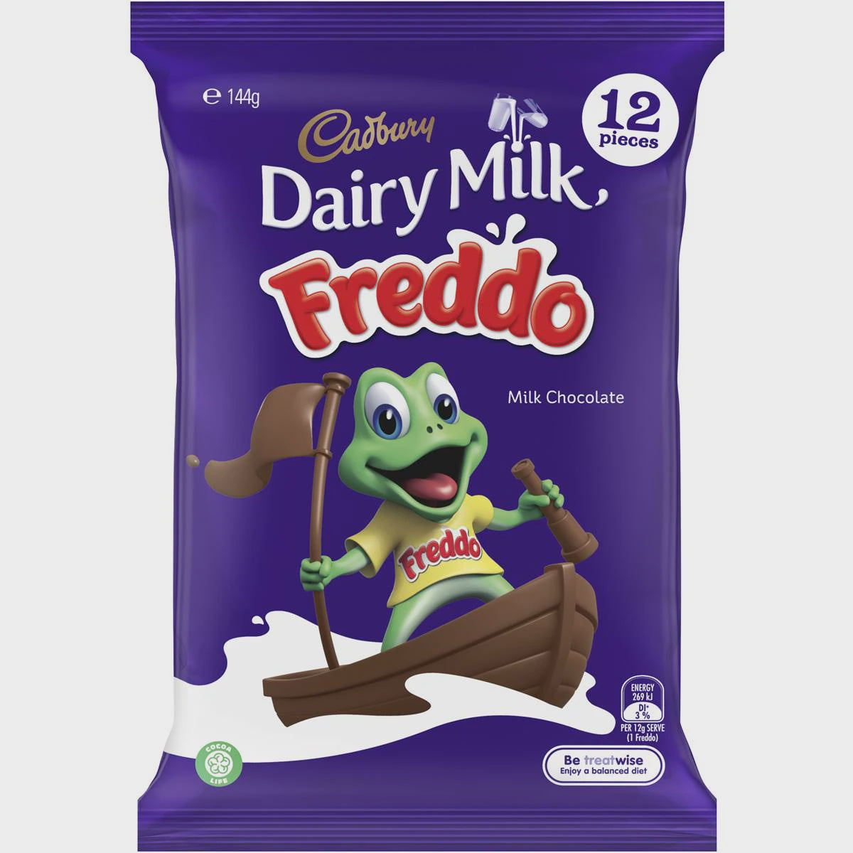 Cadbury Sharepack  Freddo Dairy Milk  12pk 144g