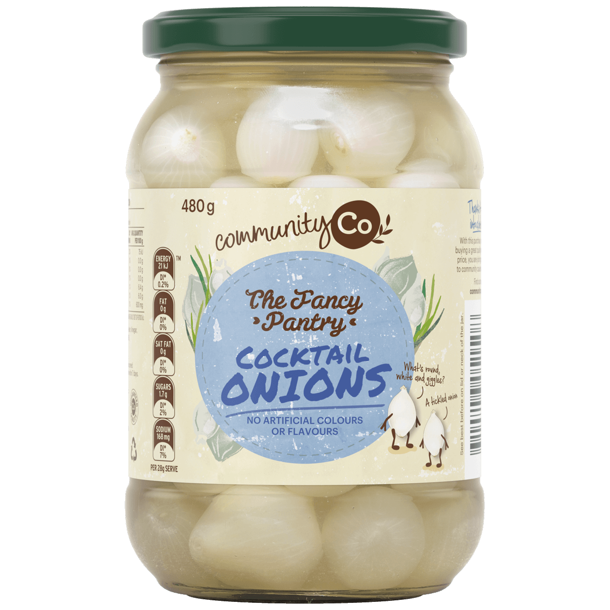 Community Co Cocktail Onions 480g