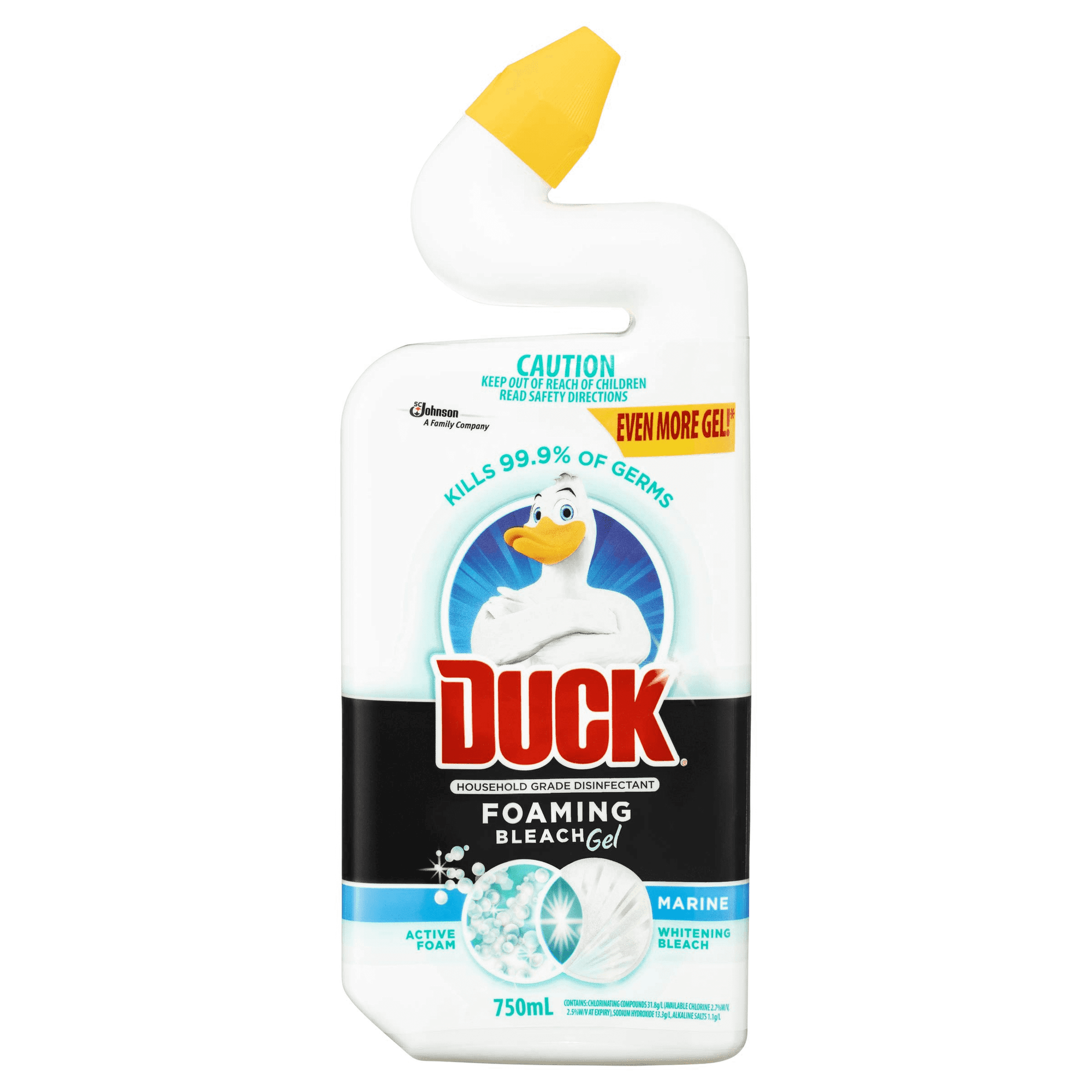 Duck Foaming Bleach Gel 750ml