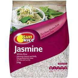 Sunrice Jasmine Rice 2kg