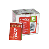 Samba 50pk BBQ Matches 98mm