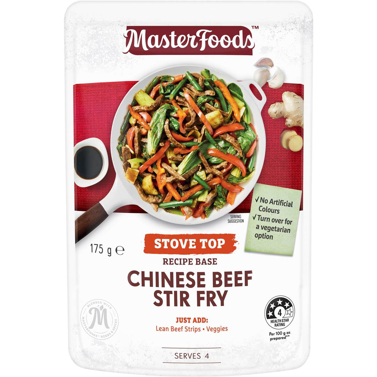 Masterfoods Recipe Base Chinese Beef Stir Fry 175g