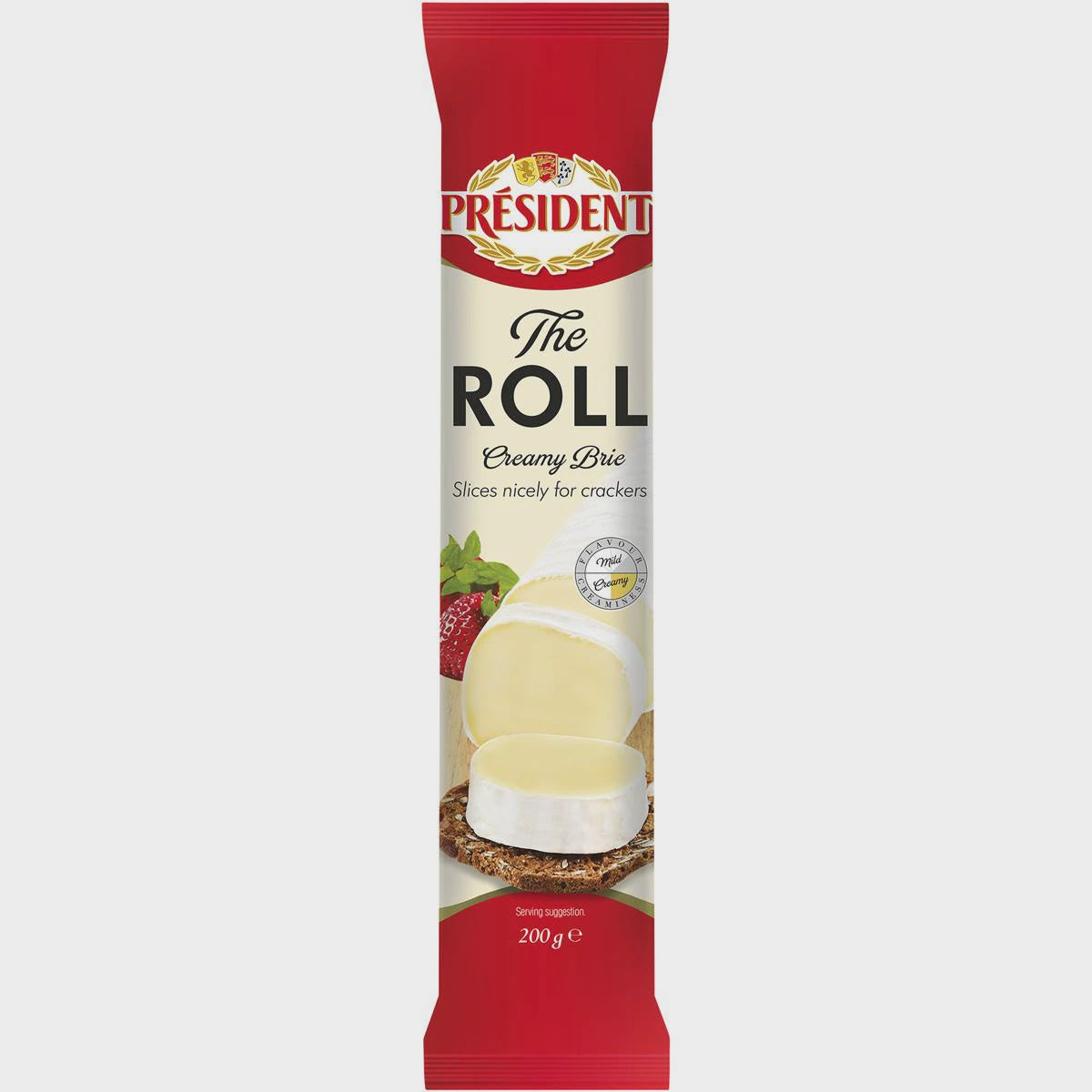 President Cheese Brie Roll 200g