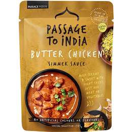 Passage To India Butter Chicken Simmer Sauce 375g